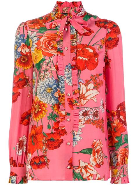 gucci blouse style|gucci decorative blouses.